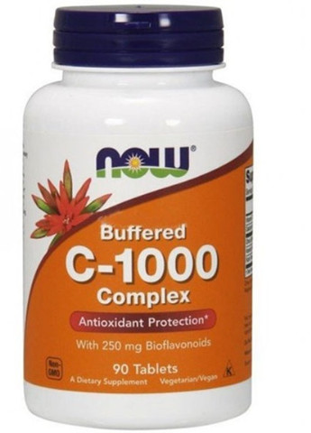 Vitamin C-1000 Complex Buffered 90 Tabs Now Foods (256721689)