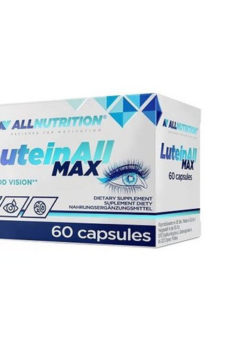 All Nutrition Luteinall Max 60 Caps Allnutrition (257252590)
