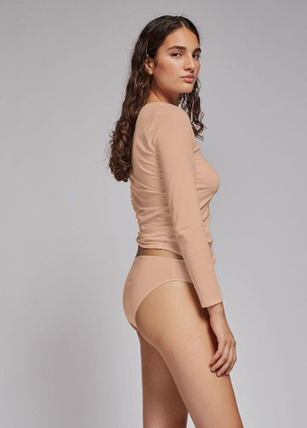 Трус женские бразилиана Бежевй 224P1 Gisela (274275858)
