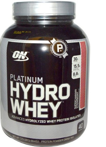 Platinum HydroWhey 1590 g /40 servings/ Velosity Vanilla Optimum Nutrition (256722981)