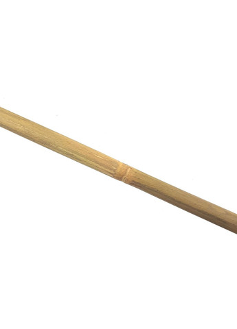 Трость бамбуковая 75 см, рукоятка натуральная кожа, черно-золотая Art of Sex (277236438)