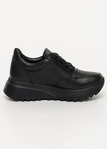 Чорні осінні кросівки для дівчинки колір чорний цб-00223282 Yuki