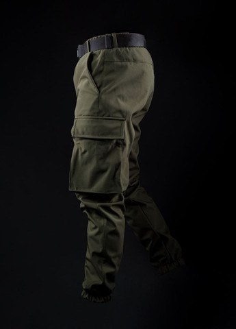 Чоловічі утеплені штани Bayraktar колір хакі р.2XL 445059 New Trend (268041555)