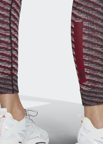 Бордовые летние спортивные леггинсы asmc w tight adidas