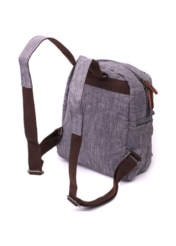 Замечательный мужской рюкзак из текстиля 22240 Серый Vintage (267925341)