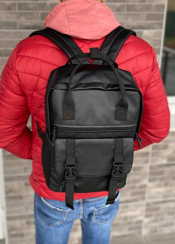 Черный городской средний рюкзак много отделений perfect канкен Zeus No Brand (266339390)