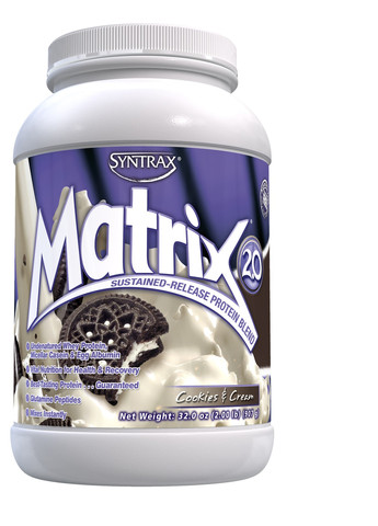 Протеин Matrix 907g (Cookies & Cream) Syntrax (258966711)