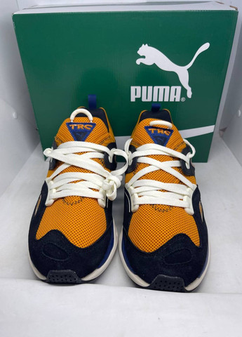 Оранжевые кроссовки мужские ( оригинал) trc blaze spxp Puma кросівки