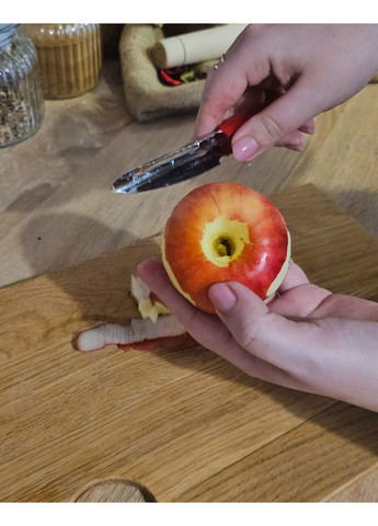 Рибочистка ніж для чищення риби та видалення серцевини з картоплі, яблук, груш та перців 18 см Kitchette (277962655)