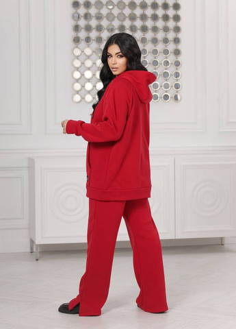 Женский прогулочный костюм двойка цвет красный р.50/52 446882 New Trend (271528657)