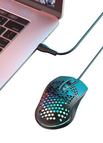 Комп'ютерна миша провідна M4 з підсвічуванням Black (MAW-40313_418) XPRO (259752673)