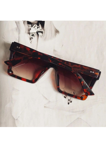 Солнцезащитные квадратные очки Леопард No Brand (258149714)