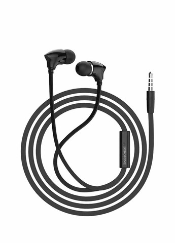 Навушники вакуумні BM26 колір чорний ЦБ-00192754 Borofone (259423027)