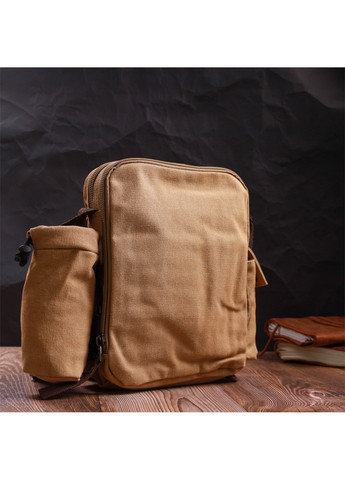 Вместительная текстильная сумка с чехлом для воды 22210 Песочный Vintage (267925273)