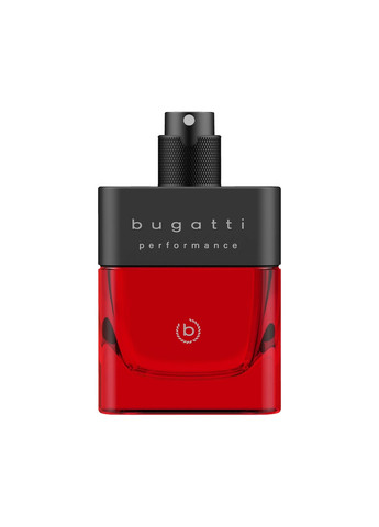 Туалетная вода для мужчин performance red Черный Bugatti (277812675)