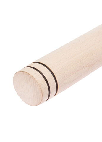 Скалка тачівка качалка дерев'яна рівна для пельменів 39 см Ø 5 см "Люкс" Woodly (269236502)