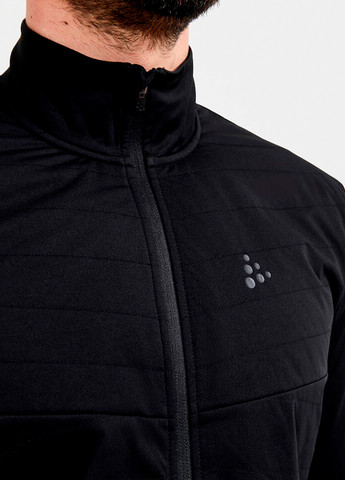Чорна демісезонна чоловіча куртка Craft ADV Charge Warm Jacket