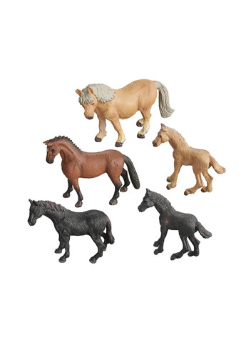 Набор из 5 фигурок Лошади комбинированный Playtive (270363740)