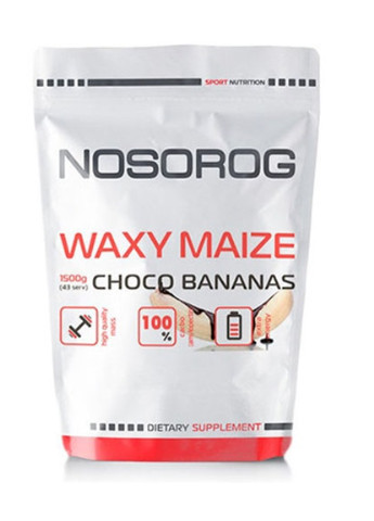 Waxy Maize 1500 g /42 servings/ Choco Bananas Nosorog Nutrition (256721330)