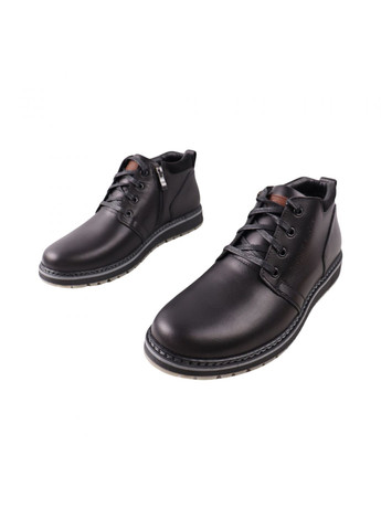 Черевики чоловічі Maxus чорні натуральна шкіра Maxus Shoes 139-24ZHC (267085740)
