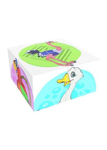 Кубики-пазли "Птахи" колір різнокольоровий ЦБ-00233750 ТехноК (265294986)