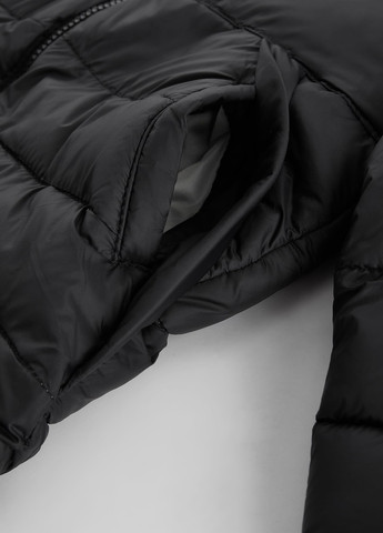 Чорна демісезонна демісезонна куртка для хлопчика 5992755800 Zara