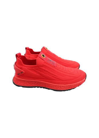Красные кроссовки мужские красные текстиль Lifexpert 1340-23LK