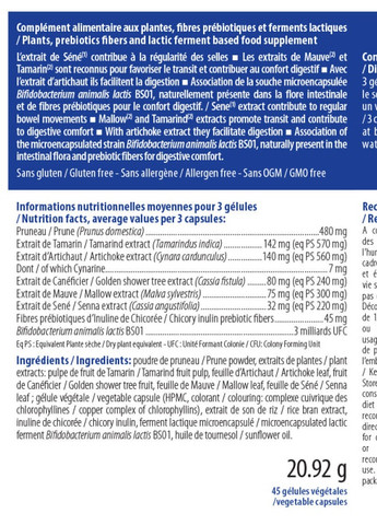 TRANSIREGUL® 45 Caps Ineldea Sante Naturelle (258498890)