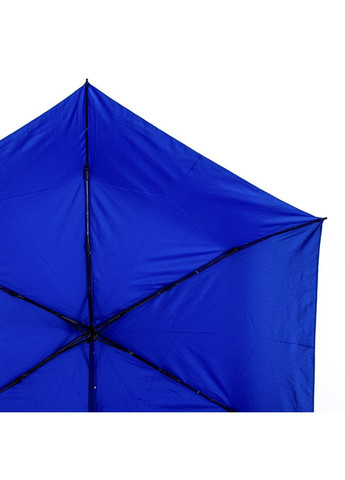 Механический женский зонтик компактный облегченный синий из полиэстера FARE (262976088)