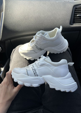 Белые демисезонные кроссовки Vakko
