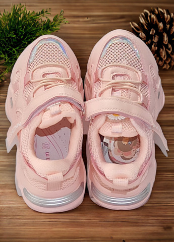 Светло-розовые демисезонные детские кроссовки для девочки том м 7983в Tom.M