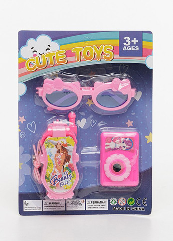 Игрушечный набор 3 в 1 - телефон, очки, фотоаппарат цвет разноцветный ЦБ-00225210 No Brand (262519700)