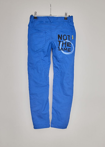 Синие кэжуал брюки Desigual
