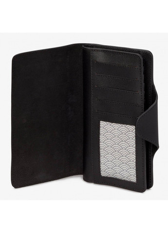 Кожаный женский кошелек Y1311 1 (Black) Yoshi (261853505)