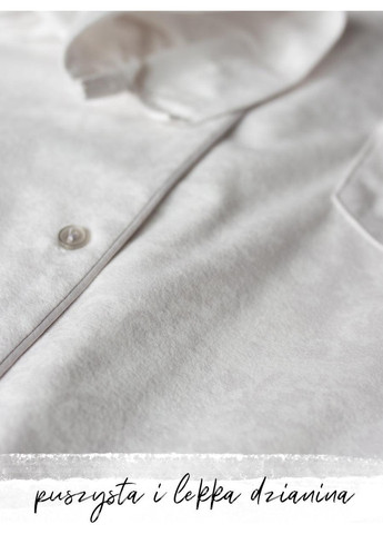 Белая пижама женская (рубашка,брюки) lns 818 b23 рубашка + брюки Key