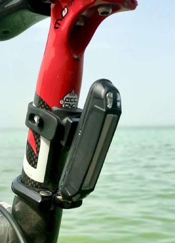 Фара фонарь велосипедный задний велофара велогабарит аккумуляторный с USB зарядкой (474824-Prob) Черный Unbranded (259921024)