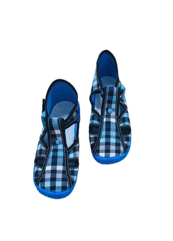 Синие тапки сандалі для хлопчика Zetpol