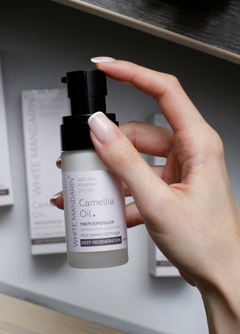 White Mandarin Крем микроэмульсия для контура глаз и губ Растительные пептиды DEEP REGENERATION 30 мл — Крем, Украина (268139344)