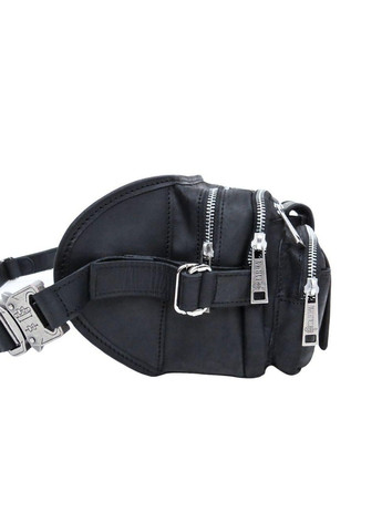 Кожаная мужская черная сумка на пояс ra-1560-4lx TARWA (272596922)