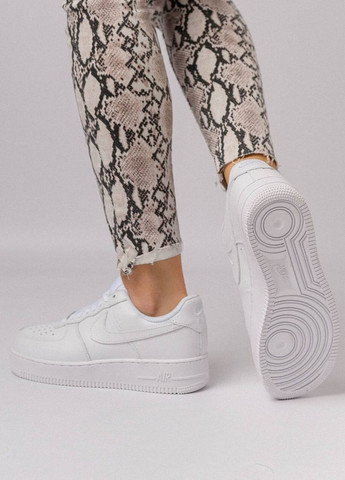 Белые зимние кроссовки женские, вьетнам Nike Air Force 1 Winter All White