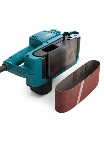 Шліфмашина стрічкова 9911 (650 Вт, 76 x 457 мм, 75-270 м/хв) Makita (268221542)