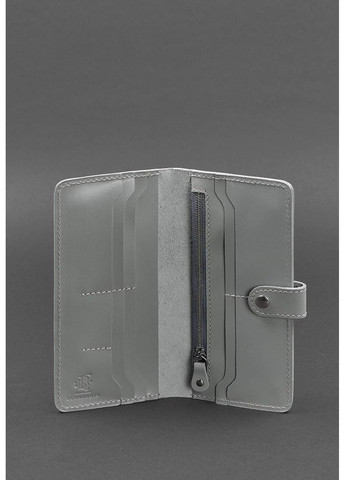Жіночий шкіряний гаманець 7,0 сірий BN-PM-7-тінь BlankNote (263519270)
