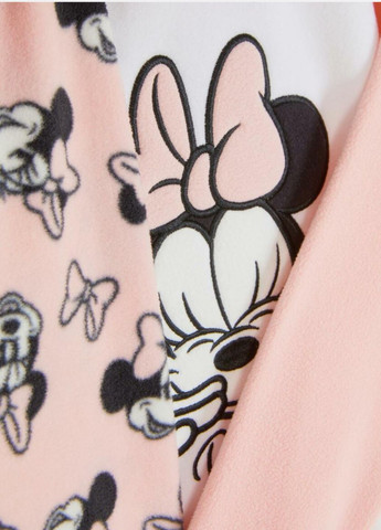Комбинированная всесезон флисовая пижама девочке реглан + брюки Primark