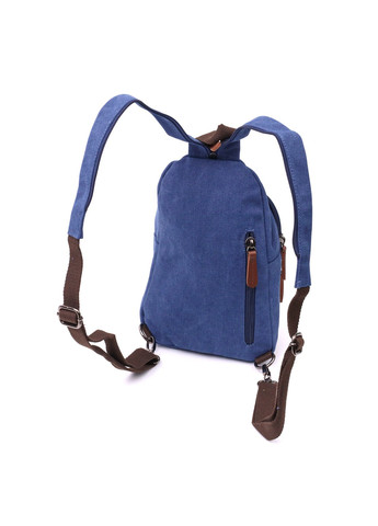 Зручна сумка для чоловіків через плече з ущільненою спинкою Vintagе 22176 Синій Vintage (267932145)