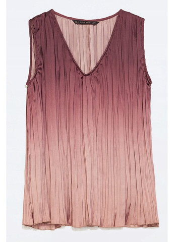 Бордова літня блуза 1836/226/610 Zara