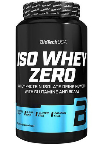 Iso Whey Zero 908 g /36 servings/ Chocolate Biotechusa (257079584)