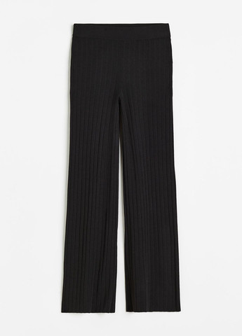 Черные повседневный зимние брюки H&M