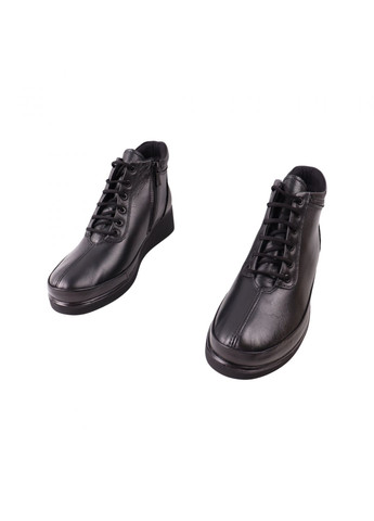 Черевики жіночі чорні натуральна шкіра Kesim 162-23DHC (261856642)