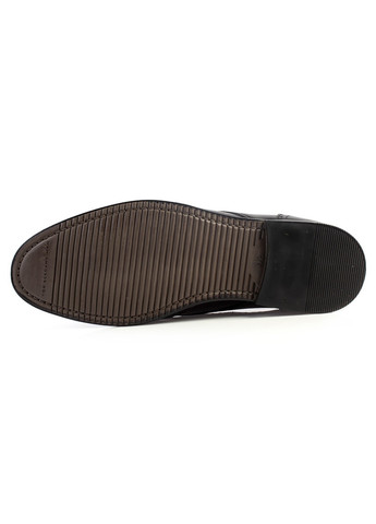 Черные классические туфли мужские бренда 9402090_(1) ModaMilano на шнурках