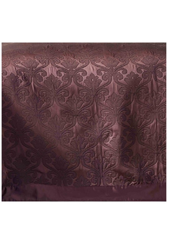 Набор постельное белье с покрывалом - Diana bordo 2019-2 бордовый евро Karaca Home (258218467)